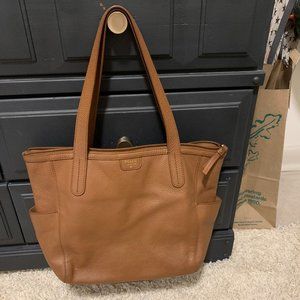 Fossil Tan Tote